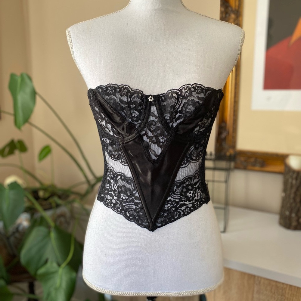 Vintage Christian Dior Bustier Corset 36B
